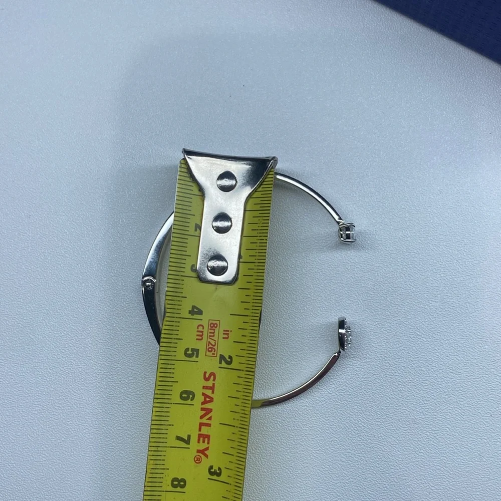 Swarovski Attract Bangle, White, Rhodium plating - Picture 14 of 16